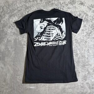 Zombie Makeout Club "Send Nudes" Black T-Shirt (Small/S) / Spencers Nerdhaven